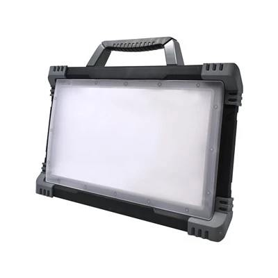 80W obdélníkové stmívatelné ruční LED pracovní světlo (2X zásuvka)